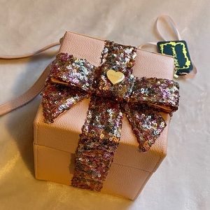 Betsey Johnson Present/Gift Sequin Purse NWT